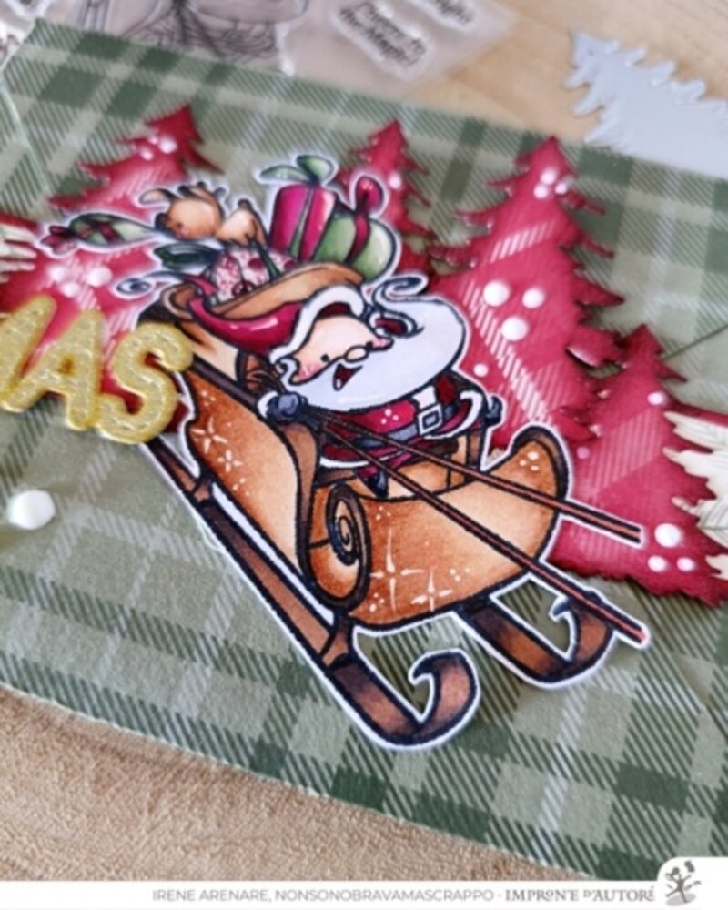 Impronte d'Autore Christmas Journey Clear Stamp (2727-CLEM-D) Impronte d'Autore Christmas Journey Clear Stamp (2727-CLEM-D)