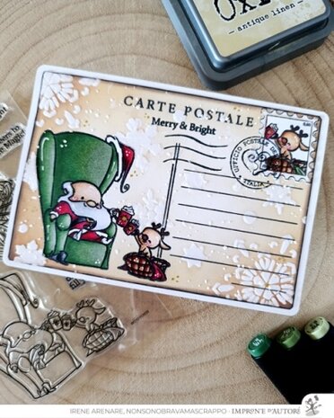 Impronte d'Autore Christmas Journey Clear Stamp (2727-CLEM-D) Impronte d'Autore Christmas Journey Clear Stamp (2727-CLEM-D)