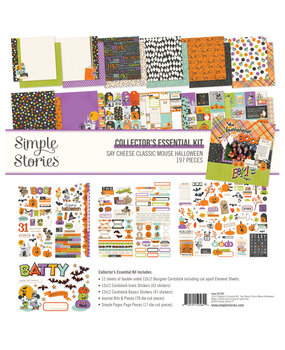 Simple Stories PRE-ORDER Say Cheese Classic Mouse Halloween Collectors Essential Kit (27201) Simple Stories PRE-ORDER Say Cheese Classic Mouse Halloween Collectors Essential Kit (27201)