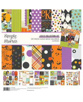Simple Stories Say Cheese Classic Mouse Halloween 12x12 Inch Collection Kit (27200) Simple Stories Say Cheese Classic Mouse Halloween 12x12 Inch Collection Kit (27200)