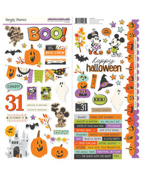 Simple Stories PRE-ORDER Say Cheese Classic Mouse Halloween Cardstock Stickers Icons (27202) Simple Stories PRE-ORDER Say Cheese Classic Mouse Halloween Cardstock Stickers Icons (27202)