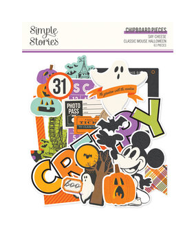 Simple Stories PRE-ORDER Say Cheese Classic Mouse Halloween Chipboard Pieces (27218) Simple Stories PRE-ORDER Say Cheese Classic Mouse Halloween Chipboard Pieces (27218)