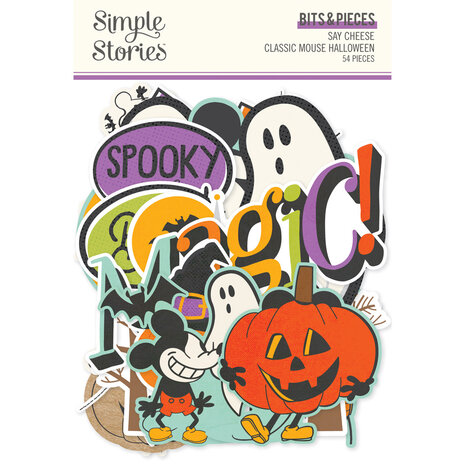 Simple Stories Say Cheese Classic Mouse Halloween Bits & Pieces (27219) Simple Stories Say Cheese Classic Mouse Halloween Bits & Pieces (27219)