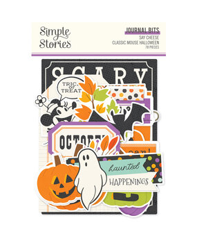Simple Stories PRE-ORDER Say Cheese Classic Mouse Halloween Journal Bits (27220) Simple Stories PRE-ORDER Say Cheese Classic Mouse Halloween Journal Bits (27220)