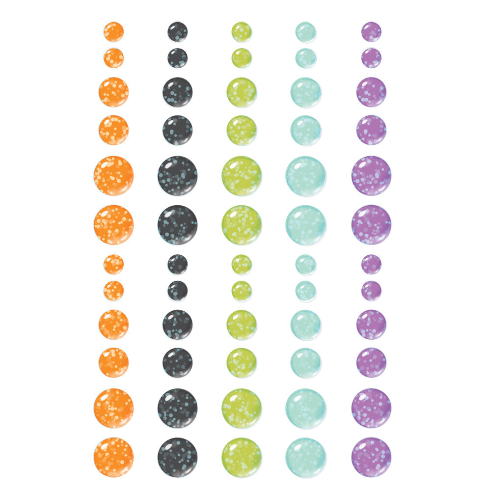 Simple Stories Say Cheese Classic Mouse Halloween Glitter Enamel Dots (27223) Simple Stories Say Cheese Classic Mouse Halloween Glitter Enamel Dots (27223)