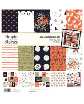 Simple Stories Frightful Fun 12x12 Inch Collection Kit (27300) Simple Stories Frightful Fun 12x12 Inch Collection Kit (27300)