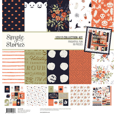 Simple Stories Frightful Fun 12x12 Inch Collection Kit (27300) Simple Stories Frightful Fun 12x12 Inch Collection Kit (27300)