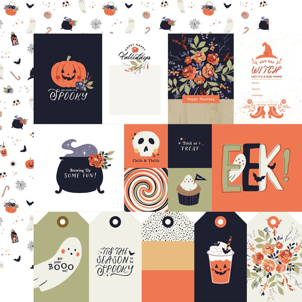 Simple Stories Frightful Fun 12x12 Inch Collection Kit (27300) Simple Stories Frightful Fun 12x12 Inch Collection Kit (27300)