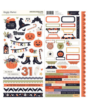 Simple Stories PRE-ORDER Frightful Fun Cardstock Stickers Icons (27301) Simple Stories PRE-ORDER Frightful Fun Cardstock Stickers Icons (27301)