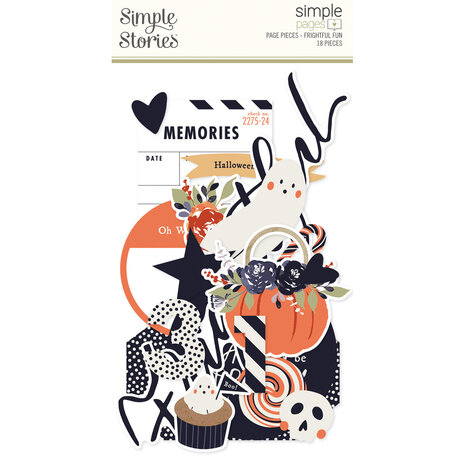 Simple Stories Frightful Fun Simple Pages Pieces (27314) Simple Stories Frightful Fun Simple Pages Pieces (27314)