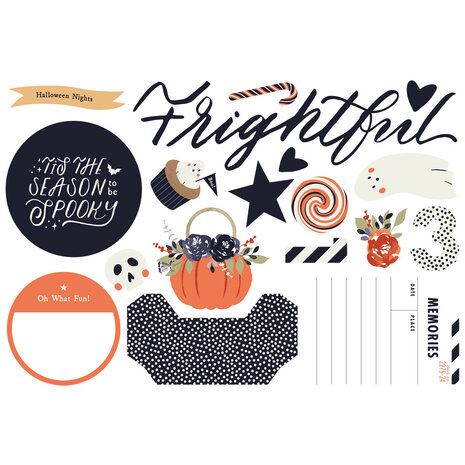 Simple Stories Frightful Fun Simple Pages Pieces (27314) Simple Stories Frightful Fun Simple Pages Pieces (27314)