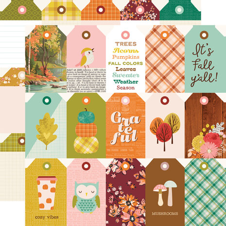 Simple Stories Pumpkins & Plaid 12x12 Inch Collection Kit (27400) Simple Stories Pumpkins & Plaid 12x12 Inch Collection Kit (27400)