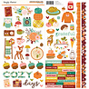 Simple Stories Pumpkins & Plaid Cardstock Stickers Icons (27402) Simple Stories Pumpkins & Plaid Cardstock Stickers Icons (27402)