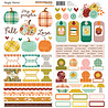 Simple Stories Pumpkins & Plaid Cardstock Stickers Basics (27403)