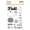 Simple Stories Pumpkins & Plaid Stamps (27417) Simple Stories Pumpkins & Plaid Stamps (27417)