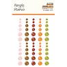 Simple Stories Pumpkins & Plaid Glitter Enamel Dots (27424) Simple Stories Pumpkins & Plaid Glitter Enamel Dots (27424)