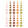 Simple Stories Pumpkins & Plaid Glitter Enamel Dots (27424) Simple Stories Pumpkins & Plaid Glitter Enamel Dots (27424)
