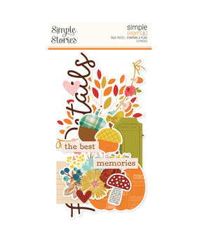 Simple Stories PRE-ORDER Pumpkins & Plaid Simple Pages Pieces (27425) Simple Stories PRE-ORDER Pumpkins & Plaid Simple Pages Pieces (27425)