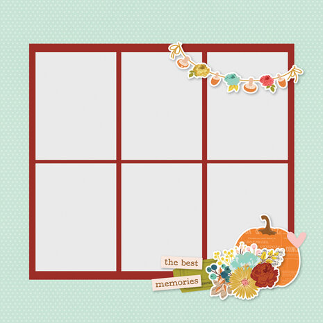 Simple Stories Pumpkins & Plaid Simple Pages Pieces (27425) Simple Stories Pumpkins & Plaid Simple Pages Pieces (27425)