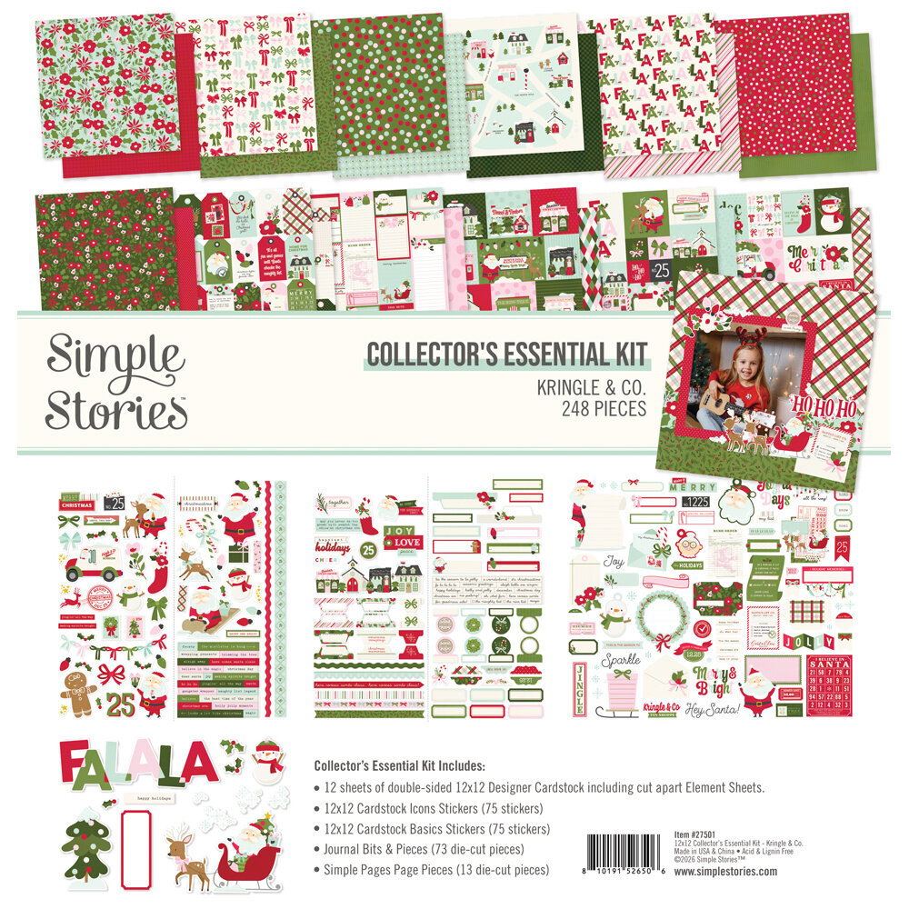 Simple Stories Kringle & Co. Collectors Essential Kit (27501)