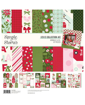 Simple Stories Kringle & Co. 12x12 Inch Collection Kit (27500) Simple Stories Kringle & Co. 12x12 Inch Collection Kit (27500)