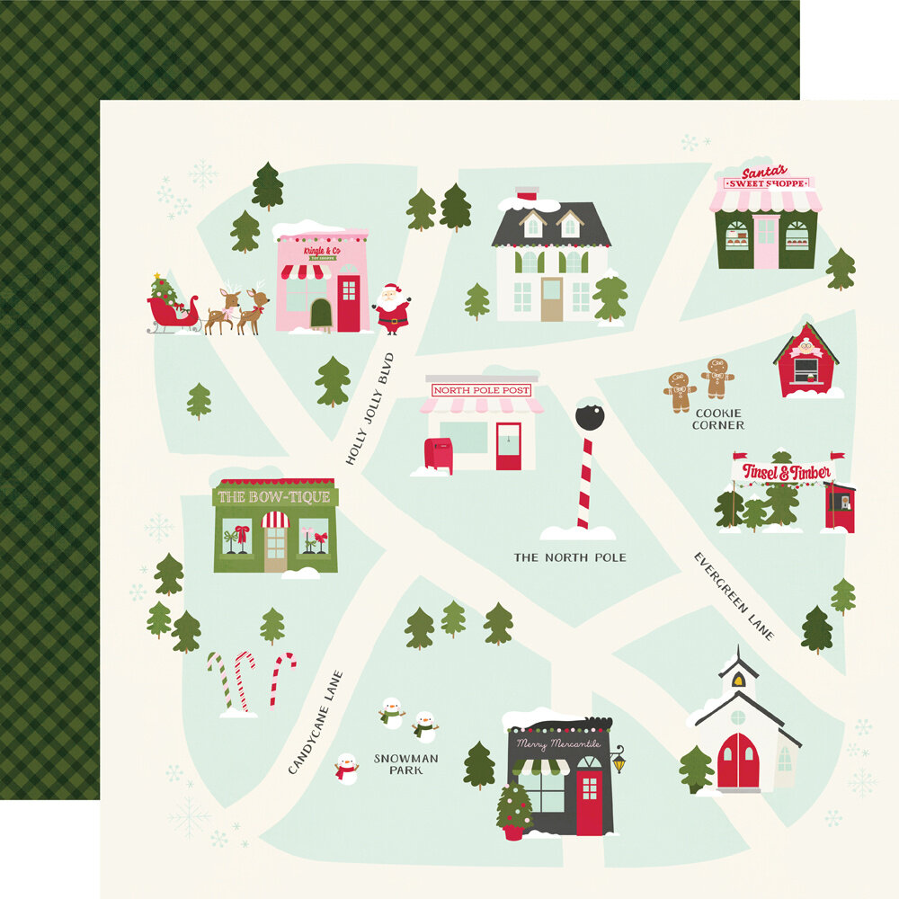 Simple Stories Kringle & Co. 12x12 Inch Collection Kit (27500)