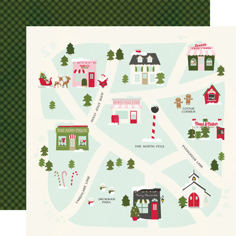 Simple Stories Kringle & Co. 12x12 Inch Collection Kit (27500)