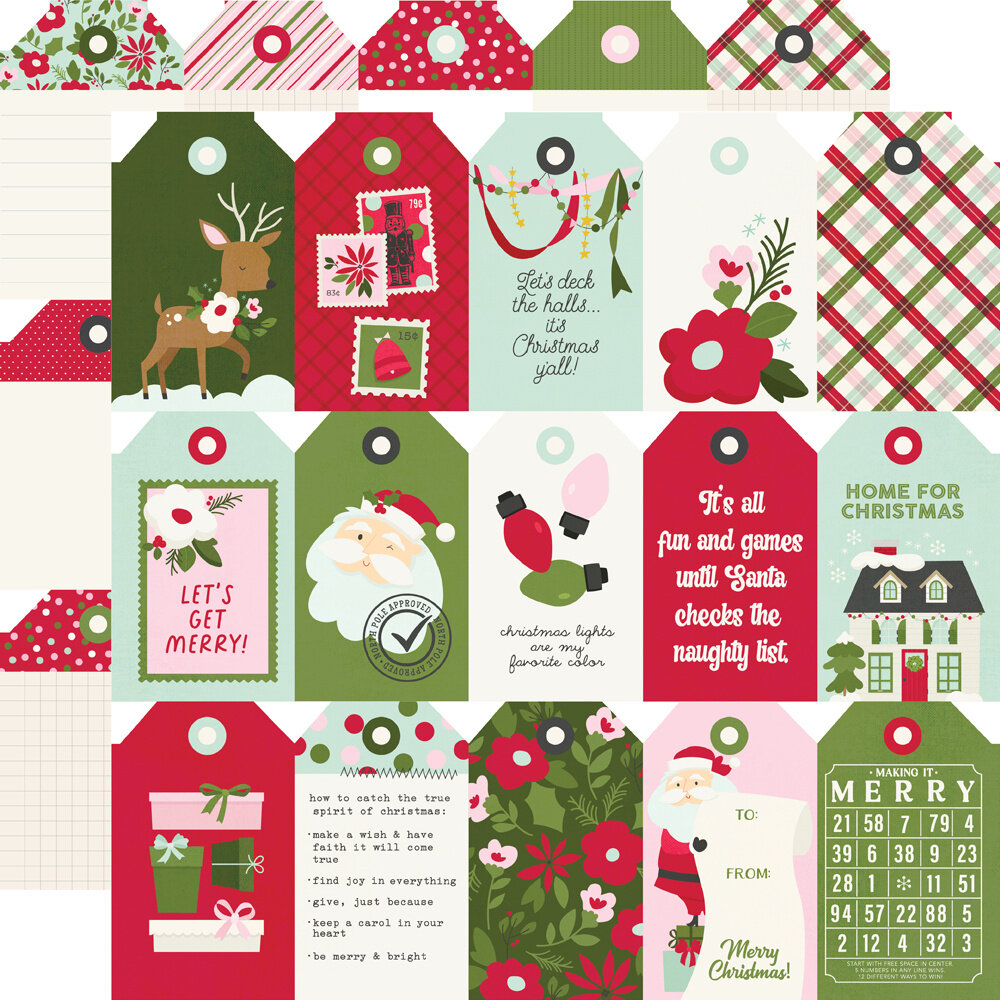 Simple Stories Kringle & Co. 12x12 Inch Collection Kit (27500)