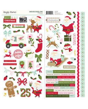 Simple Stories Kringle & Co. Cardstock Stickers Icons (27502)