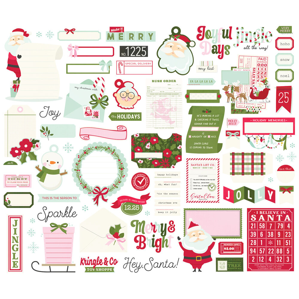 Simple Stories Kringle & Co. Journal Bits (27520) Simple Stories Kringle & Co. Journal Bits (27520)
