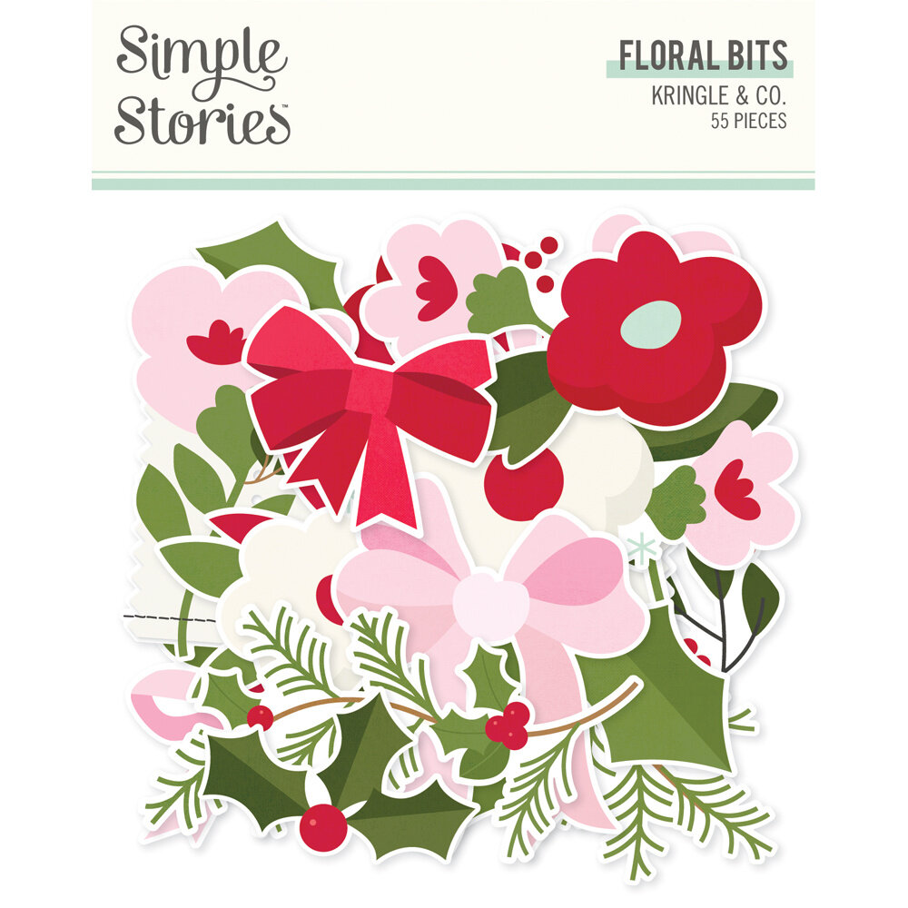 Simple Stories Kringle & Co. Floral Bits (27521)