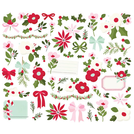 Simple Stories Kringle & Co. Floral Bits (27521)