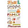 Simple Stories Pumpkins & Plaid Foam Stickers (27422) Simple Stories Pumpkins & Plaid Foam Stickers (27422)