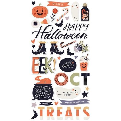 Simple Stories Frightful Fun Foam Stickers (27311) Simple Stories Frightful Fun Foam Stickers (27311)