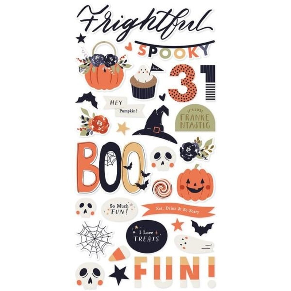 Simple Stories Frightful Fun Foam Stickers (27311) Simple Stories Frightful Fun Foam Stickers (27311)