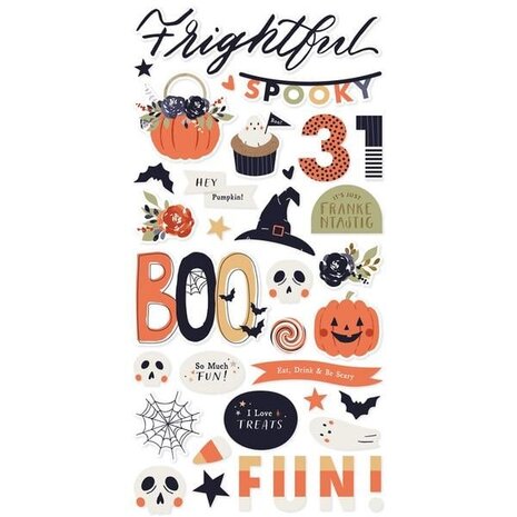 Simple Stories Frightful Fun Foam Stickers (27311) Simple Stories Frightful Fun Foam Stickers (27311)