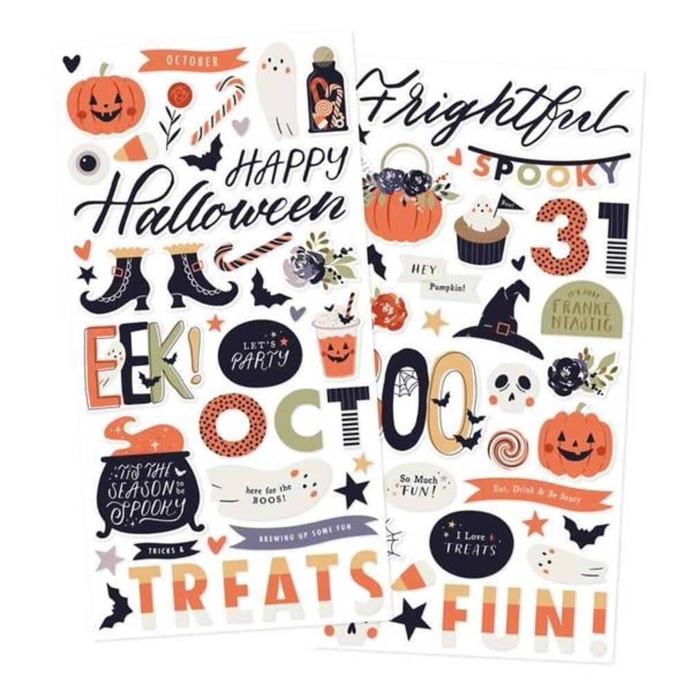 Simple Stories Frightful Fun Foam Stickers (27311) Simple Stories Frightful Fun Foam Stickers (27311)