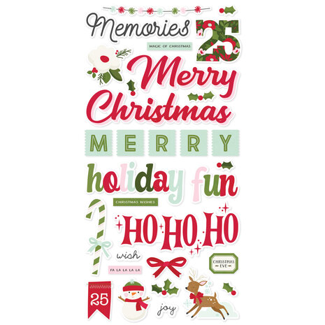 Simple Stories Kringle & Co. Foam Stickers (27522) Simple Stories Kringle & Co. Foam Stickers (27522)
