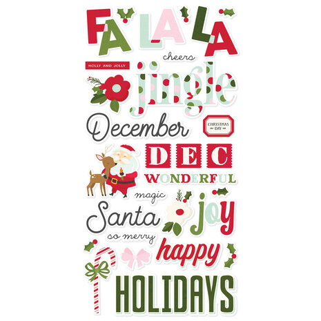 Simple Stories Kringle & Co. Foam Stickers (27522) Simple Stories Kringle & Co. Foam Stickers (27522)