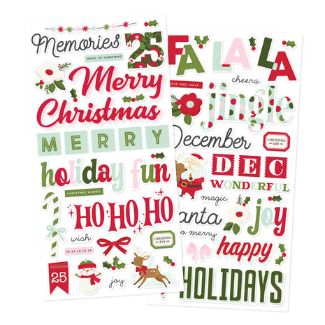 Simple Stories Kringle & Co. Foam Stickers (27522) Simple Stories Kringle & Co. Foam Stickers (27522)