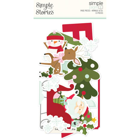 Simple Stories Kringle & Co. Simple Pages Pieces (27525) Simple Stories Kringle & Co. Simple Pages Pieces (27525)