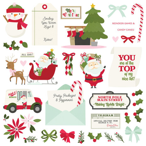 Simple Stories Kringle & Co. 12x12 Inch Simple Cards Kit (27526) Simple Stories Kringle & Co. 12x12 Inch Simple Cards Kit (27526)