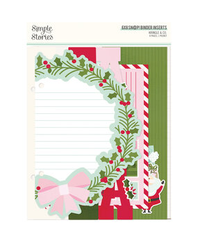 Simple Stories Kringle & Co SN@P! 6x8 Inch Binder Inserts (27527) Simple Stories Kringle & Co SN@P! 6x8 Inch Binder Inserts (27527)