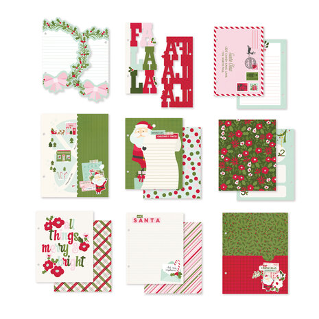 Simple Stories Kringle & Co SN@P! 6x8 Inch Binder Inserts (27527)