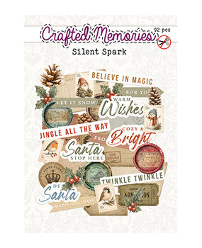 Creatief Art Silent Spark Die-Cuts Engelstalige Teksten Creative CutOuts (CM-DC-007)