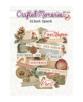 Creatief Art Silent Spark Die-Cuts Nederlandstalige Teksten Creative CutOuts (CM-DC-008)