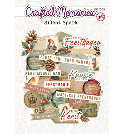 Creatief Art Silent Spark Die-Cuts Nederlandstalige Teksten Creative CutOuts (CM-DC-008)
