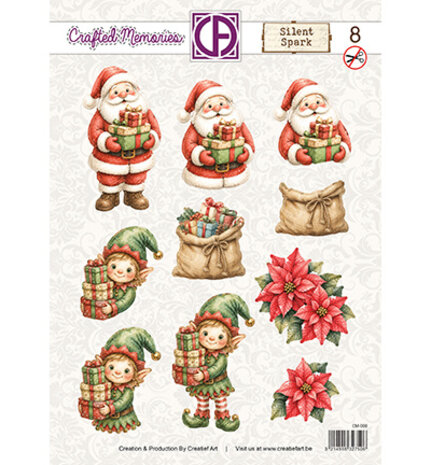 Creatief Art Silent Spark 08 Stansvel (CM-008) Creatief Art Silent Spark 08 Stansvel (CM-008)
