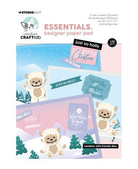 Creative Craftlab Essentials Just So Holly A5 Paper Pad (CCL-ES-DPP492) Creative Craftlab Essentials Just So Holly A5 Paper Pad (CCL-ES-DPP492)