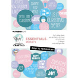 Creative Craftlab Essentials Days to Remember A6 Sticker Pad (CCL-ES-STIC83)